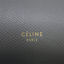 将图像加载到图库查看器中，CELINE Belt bag Gray176103 Leather Size Mini
