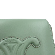 将图像加载到图库查看器中，CELINE Folco Cuir Triomphe Shoulder Bag Laurel198263DU3.31LA Smooth Calf Leather
