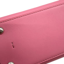 将图像加载到图库查看器中，FENDI Troyes Jules Pink8BH333 Leather Size Petit
