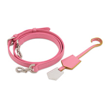 将图像加载到图库查看器中，FENDI Troyes Jules Pink8BH333 Leather Size Petit
