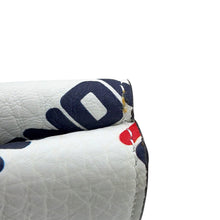 Load image into Gallery viewer, FENDI FILA Collaboration FENDI Mania Compact Wallet White8M0395 Leather
