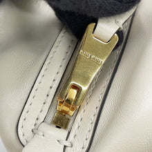 Load image into Gallery viewer, MIUMIU Bowling Bag White5BB182_2IEO_F0009_V_MOO Leather

