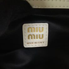 Load image into Gallery viewer, MIUMIU Bowling Bag White5BB182_2IEO_F0009_V_MOO Leather
