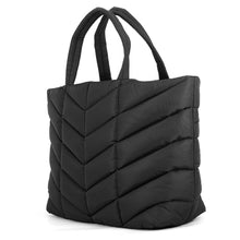 Load image into Gallery viewer, SAINT LAURENT PARIS Puffer Tote Bag Black752888FACER1000 Nylon
