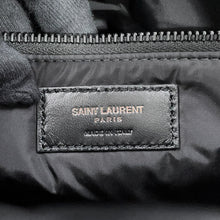 Load image into Gallery viewer, SAINT LAURENT PARIS Puffer Tote Bag Black752888FACER1000 Nylon
