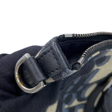 将图像加载到图库查看器中，Dior Maxi Oblique Weekender 2-way Handbag Black/Beige1ESPO322YXL_H27E Canvas Leather Size 25

