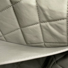 Load image into Gallery viewer, BURBERRY Shield Messenger Bag Light Gray80874731 Leather Size Medium
