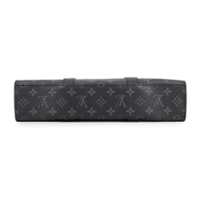 将图像加载到图库查看器中，LOUIS VUITTON Sac Plat NoirM46452 Monogram Eclipse
