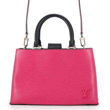 将图像加载到图库查看器中，LOUIS VUITTON Kleber Hot pink/NoirM51347 Epi Leather Size PM
