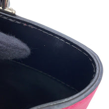 将图像加载到图库查看器中，LOUIS VUITTON Kleber Hot pink/NoirM51347 Epi Leather Size PM
