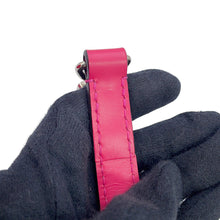 将图像加载到图库查看器中，LOUIS VUITTON Kleber Hot pink/NoirM51347 Epi Leather Size PM

