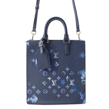 将图像加载到图库查看器中，LOUIS VUITTON Sac Plat Messenger NavyM57843 Monogram Watercolor
