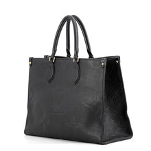将图像加载到图库查看器中，LOUIS VUITTON Onthego NoirM45595 Monogram Empreinte Leather Size MM
