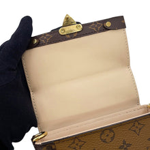 Load image into Gallery viewer, LOUIS VUITTON Pochette Trunk Vertical BrownM67873 Monogram Reverse Canvas
