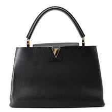 Load image into Gallery viewer, LOUIS VUITTON Capucines NoirM48864 Taurillon Leather Size MM
