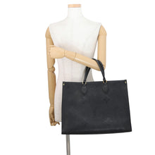 Load image into Gallery viewer, LOUIS VUITTON Onthego NoirM44925 Monogram Empreinte Leather Size GM
