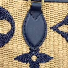 将图像加载到图库查看器中，LOUIS VUITTON Onthego BlueM57723 Monogram・Raffia Size MM
