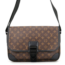 Load image into Gallery viewer, LOUIS VUITTON archie messenger NoirM46328 Monogram Macassar Canvas

