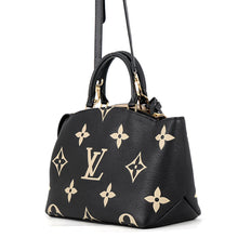 Load image into Gallery viewer, LOUIS VUITTON Petit Palais Noir/BeigeM58913 Bicolor Monogram Empreinte Leather Size PM
