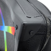 Load image into Gallery viewer, LOUIS VUITTON Soft Trunk Noir/Righe RainbowM30341 Taiga Leather

