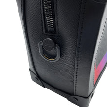 Load image into Gallery viewer, LOUIS VUITTON Soft Trunk Noir/Righe RainbowM30341 Taiga Leather
