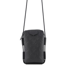 Load image into Gallery viewer, LOUIS VUITTON Lace-up Pouch NoirM12601 Monogram Shadow

