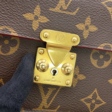 将图像加载到图库查看器中，LOUIS VUITTON SPadlock belt pouch BrownM44667 Monogram Size PM
