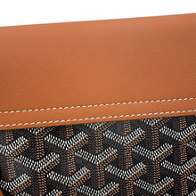 Load image into Gallery viewer, GOYARD Crucier Messenger Bag Black/TanCOURSIMMLTY01CL03P PVC Leather
