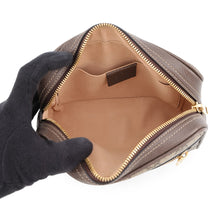 Load image into Gallery viewer, GUCCI Ophidia GG Supreme Waist Bag Small Beige/Multicolor517076 PVC Leather
