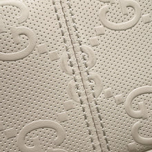 Load image into Gallery viewer, GUCCI GG Embossed Shoulder Ivory626363 Leather
