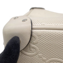 Load image into Gallery viewer, GUCCI GG Embossed Shoulder Ivory626363 Leather
