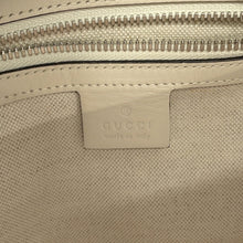 Load image into Gallery viewer, GUCCI GG Embossed Shoulder Ivory626363 Leather
