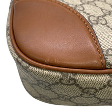 Load image into Gallery viewer, GUCCI GG Emblem Medium Briefcase 2WAY Shoulder Beige/Brown821149 GG SupremeCanvas Leather
