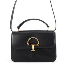 将图像加载到图库查看器中，GUCCI Siena Medium Top Handle Black855535 Leather
