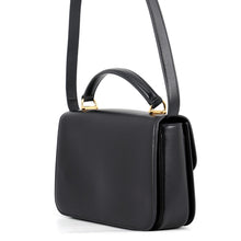 将图像加载到图库查看器中，GUCCI Siena Medium Top Handle Black855535 Leather
