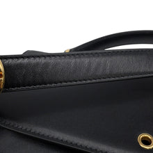 将图像加载到图库查看器中，GUCCI Siena Medium Top Handle Black855535 Leather
