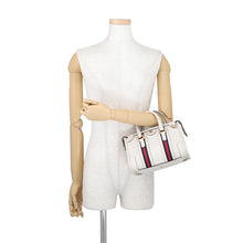 Load image into Gallery viewer, GUCCI Cherie Line 2-way Handbag White715771 Leather
