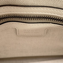 Load image into Gallery viewer, GUCCI Cherie Line 2-way Handbag White715771 Leather
