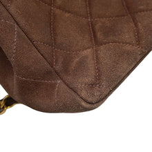 将图像加载到图库查看器中，CHANEL DecaCoco Matelasse Backpack Brown suede
