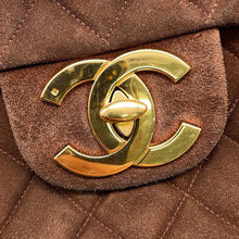 将图像加载到图库查看器中，CHANEL DecaCoco Matelasse Backpack Brown suede
