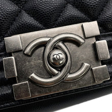 Load image into Gallery viewer, CHANEL Boy Chanel ChainShoulder BlackA67085 Caviar Leather
