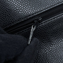 Load image into Gallery viewer, CHANEL Matelasse WChainW Flap ChainShoulder BlackA01112 Caviar Leather Size 25
