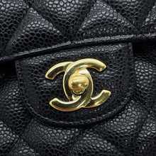 Load image into Gallery viewer, CHANEL Matelasse WChainW Flap ChainShoulder BlackA01112 Caviar Leather Size 25
