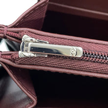 将图像加载到图库查看器中，CHANEL Matelasse Round Zip Long Wallet BlackAP0242 Caviar Leather

