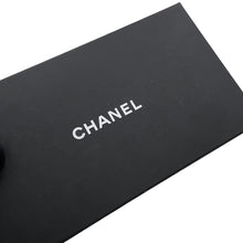 将图像加载到图库查看器中，CHANEL Matelasse Round Zip Long Wallet BlackAP0242 Caviar Leather
