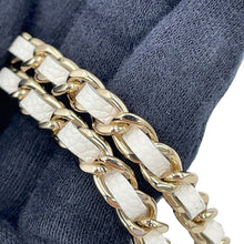 Load image into Gallery viewer, CHANEL Matelasse Chain wallet WhiteAP0238-B10583-10601 Caviar Leather
