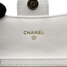 Load image into Gallery viewer, CHANEL Matelasse Chain wallet WhiteAP0238-B10583-10601 Caviar Leather
