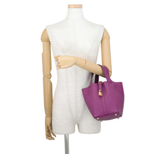 Load image into Gallery viewer, HERMES Picotin Lock Anemone Taurillon Clemence Size PM
