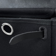 Load image into Gallery viewer, HERMES Herbag zip Black Toile Military Vache Hunter Leather Size Mini
