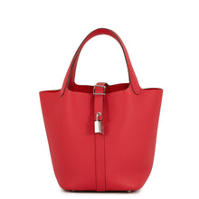 Load image into Gallery viewer, HERMES Picotin Lock Rouge Ladue Taurillon Clemence Size PM
